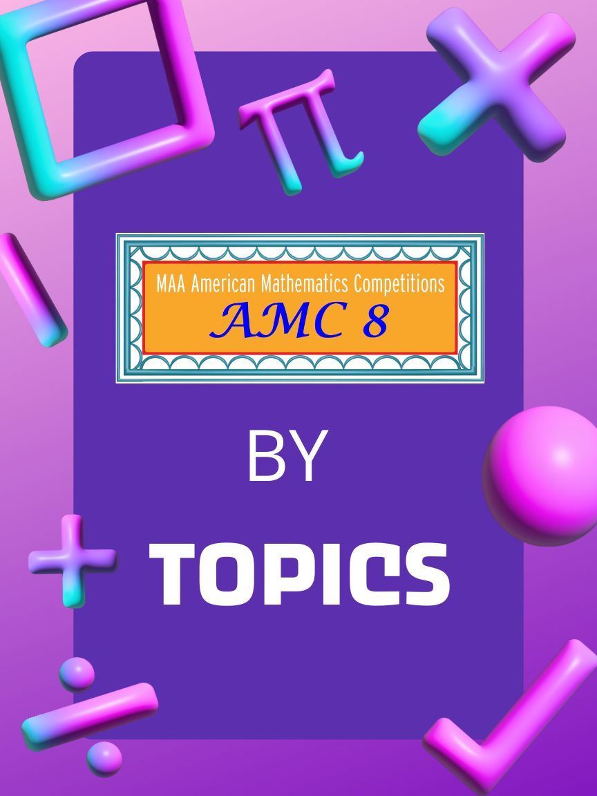 Picture of AMC 8 Practices By Topics Bundle