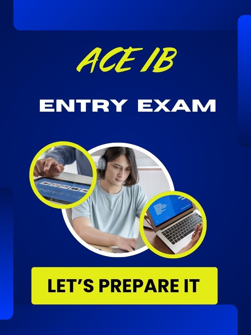 Picture of 2025 ACE IB Math Exam SAT 15:15-16:45 PM