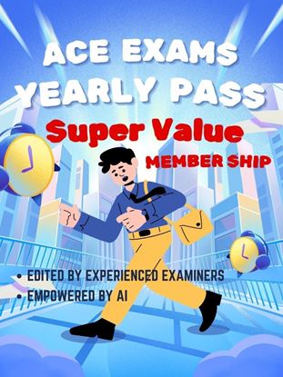 Picture of Super Value ACE Exams Yearly Pass